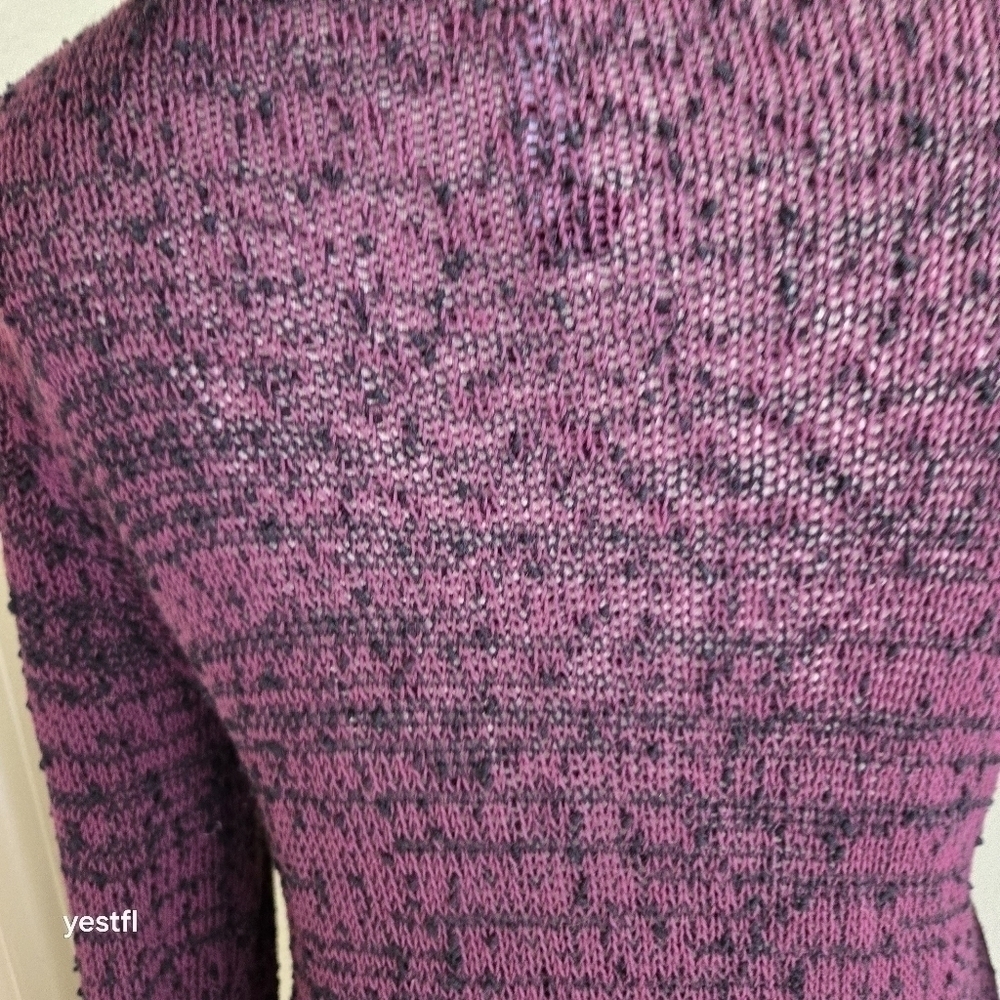 Georgina Estefania knit putple top M punk grunge - Picture 2 of 8
